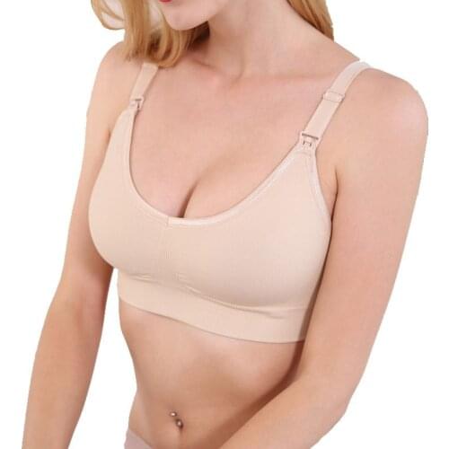 2020 Maternity Bra Nursing Bras Pregnancy Cothes For Pregnant Women Underwear Breastfeeding Bra Soutien Gorge Femme No Trace