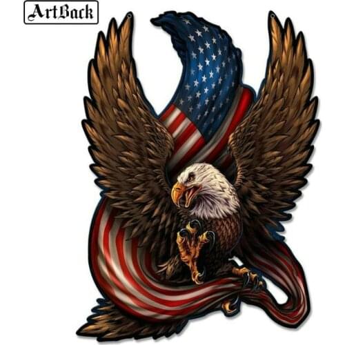 5d diy diamond painting eagle full square diamond mosaic 3D round drill diamond embroidery rhinestones american eagle