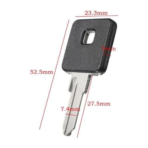 Motorcycle Black Blank Key Uncut Blade For Harley Sportster XL883 883C 883N 883L 883R XL1200 1200C 1200R 1200N 1200L Forty Eight