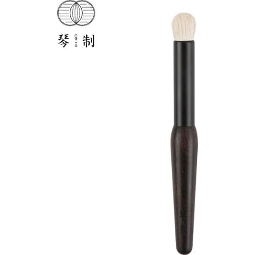 QINZHI Professional Handmade Make Up Brush Z308 Round Eye Shadow Blending Concealer Brush Soft Saikoho Goat Hair Makeup Brushes