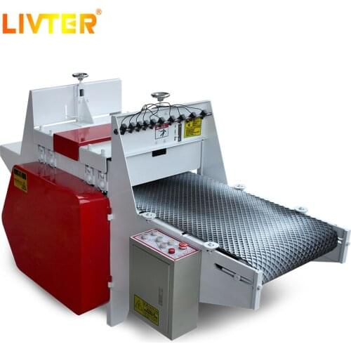 Multi blade saw sliding machine log processor for wood splitting