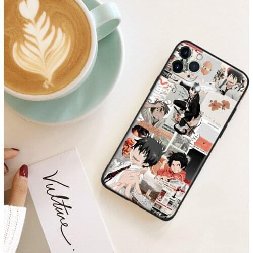 Okumura Rin BLUE EXORCIST Soft Silicone for IPhone Se 6 6s 7 8 Plus X XR XS 11 12 Mini Pro Max Glass TPU Phone Case Cover Shell