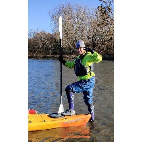 RANDY SUN Unisex Waterproof Breathable Cycling Socks Sweat Wicking Soft Outdoor Sports Hiking Trekking Climbing Fishing Socks