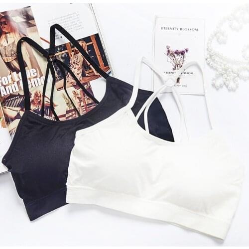 Fitness Sports Bra Women Running Yoga Bra Push Up Sport Bra Top Athletic Vest Sports Top Padded Brassiere Sujetador Deportivo