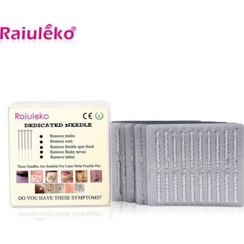 Fine Needles Plasma Pen Needle For Removal Wart Tag Tattoo Remover Dedicated Needles For Laser Freckle Removal Machine Skin Mole