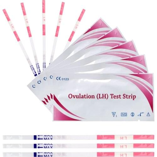 VATINE 20Pcs LH Tests Ovulation Urine Test Strips LH Ovulation Test Strips First Response Over 99% Accuracy Pregnancy Test