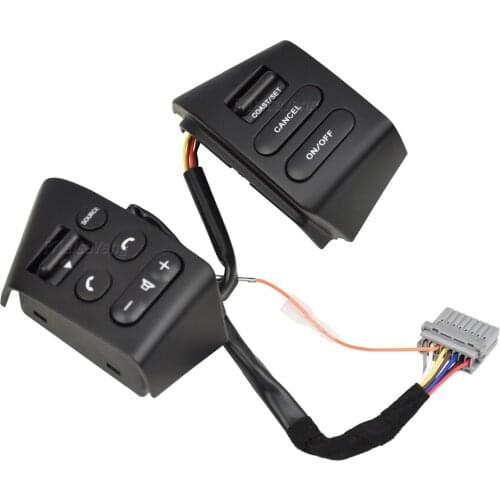 Car Styling Steering Wheel Button Cruise Control Switch For Nissan Sylphy 2005-2017 Tiida 2005-2008 Livina 2007-2010