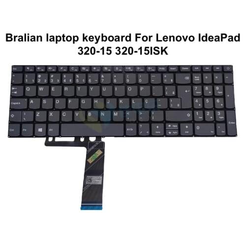 Brazil Keyboard Brazilian Keyboards For Lenovo IdeaPad 320-17ISK 320S-15ISK 320S-15IKB 330-15AST 330-15ARR L340-15ARR 15API Hot