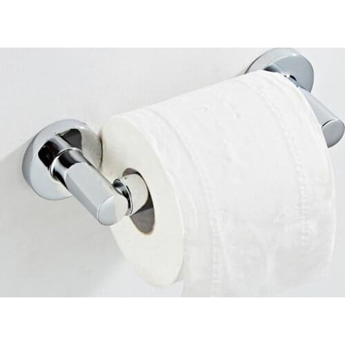 Bathroom Toilet Paper Holder, Premium Stainless Steel Rustproof Wall Mounted Toilet Roll Holder for Bathroom, Kitchen, Washroom