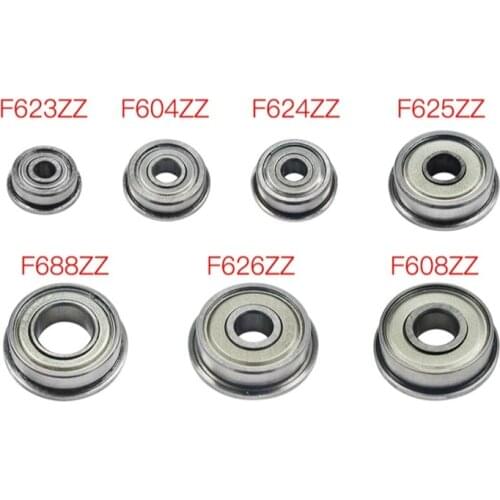 Flange bearing F623ZZ F624ZZ F625ZZ F688ZZ F604ZZ 3D printer accessories