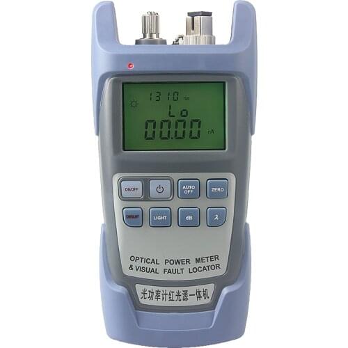 AUA-9A 1MW optical power meter red light machine fiber light decay tester red light pen 5 km OPM