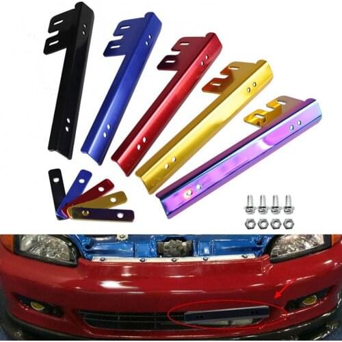 JDM Aluminum Alloy Car Number Licence Plate Frame Bracket Automotive Decoration Licence Plate Frame Bracket Auto Decoration