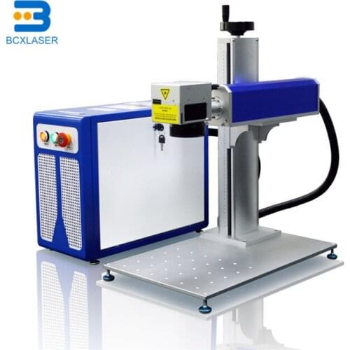 Raycus/MAX/IPG laser source Ezcad software20W/30W/50W fiber laser marking machine for bearings/watches