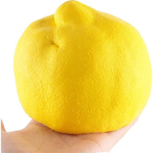 Simulation Squishy Food PU Squishy Slow Rising Scented Lemon Bread Squeeze Fidget Toys Stress Relief Vent Kids Plaything Gifts