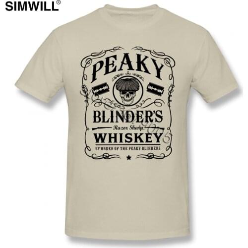 By Order Of The Peaky Blinders Tee for Men 90s Shelby Brothers Tshirt Crew Neck T-Shirts Oversized Boyfriend Shirts
