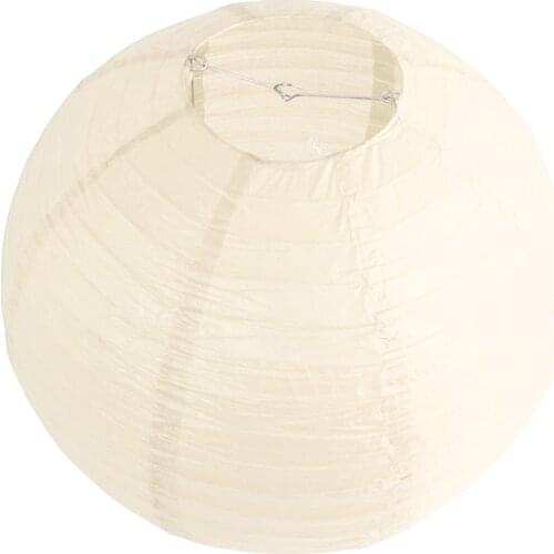 Promotion! 1 x Chinese Japanese Paper Lantern Lampshade for Party Wedding, 40cm(16") Creamy-white
