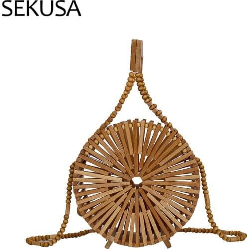 Женские вязаные сумки SEKUSA China At AliExpress