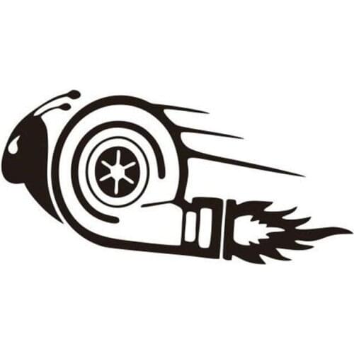 3D Car Sticker Stylish DUB Drift Race Turbo Snail Funny Cool Stickers Decals Vinyl Sticker