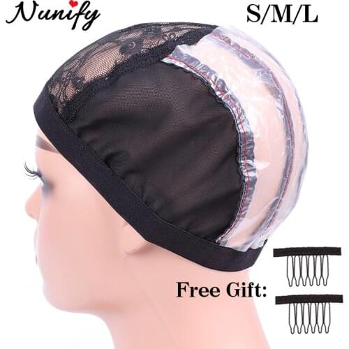Nunify U Part Wig Cap With Clips Wig Cap For Making Wigs With Sewing Hair Weft And Good Ventilation Send Gift High Quality
