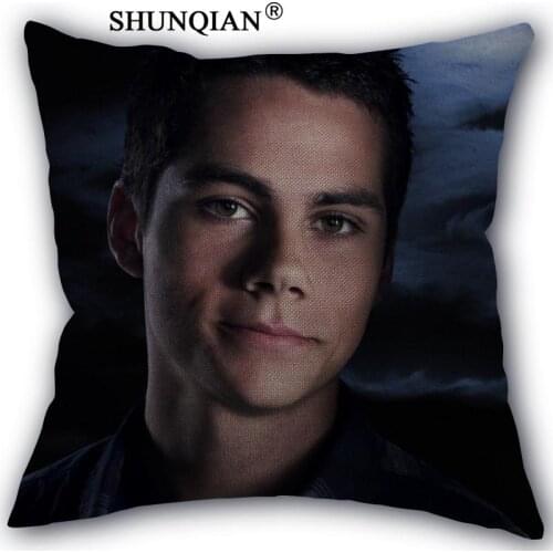High Quality Cotton Linen Dylan OBrien Pillowcase Wedding Decorative Pillow Case For Home Pillow Cover A10.17