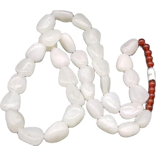 Xinjiang Hetian Jade Necklace Seed Necklace Female White Jade Necklace Original Stone Chain Seed Necklace