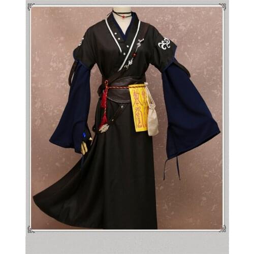 Xueyang Cosplay Mo Dao Zu Shi Hanfu Costume Men Women Grandmaster of Demonic Cultivation Full Set Uniform Halloween