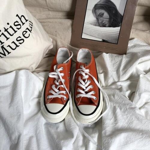 Womens dirty lace canvas shoes trend hot vulcanized shoes lightweight casual large size womens shoes 42 43 44