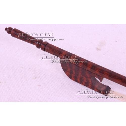 1 pcs 4/4 violin Bow Baroque Snakewood Ebony f rog High Quality New 8+1