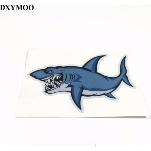 3 Sizes Funny Water Sports Diving Scube Dive shark Car Whole Body Window Sticker Decals
