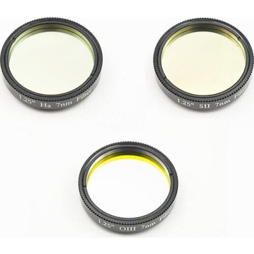 Astronomical optical filter telescope Astronomy nebula filter camera filter for Deep Sky Photography ZWO NB7nmD1.25Set