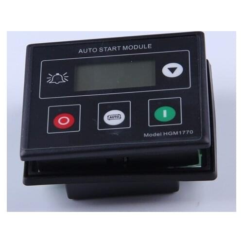Free Shipping 3PCS HGM1770 controller generator controller Start and Stop Function