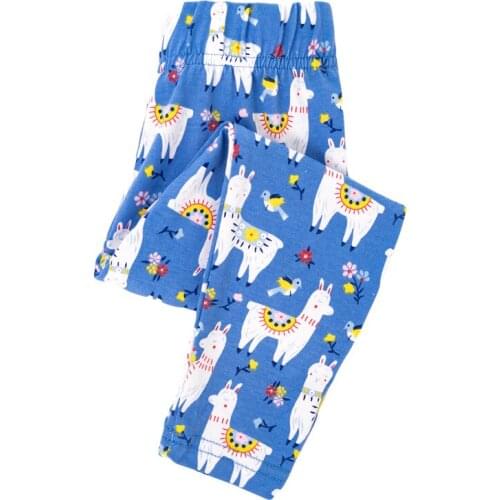 BAMBINO 2021 New Year Animal Print Leggings for Girls Fashionable Kids Leggings Childrens Wear Pants for Baby Skinny Clothes