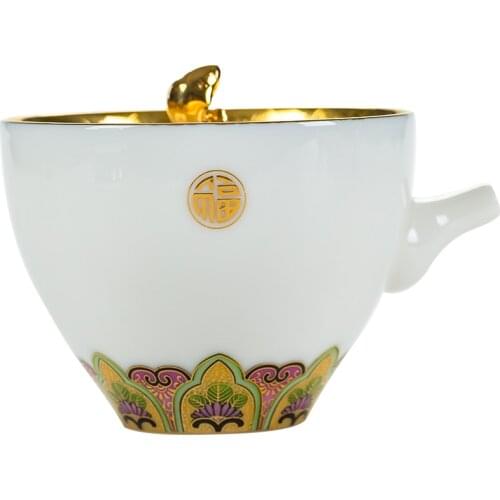 Display Collectable Creative Teapot Vintage Ceramic Handmade Premium Chinese Tea Set Small Business Theepot Tea Kettle Ed50cf