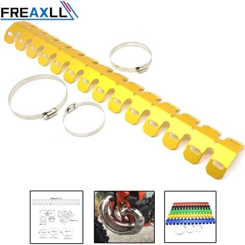 For EXC125/250/300/450 EXC 350 450 1190 1290 ENDURO LC4 SX SMR MX KXF Exhaust Muffler Pipe Leg Protector Heat Shield Cover