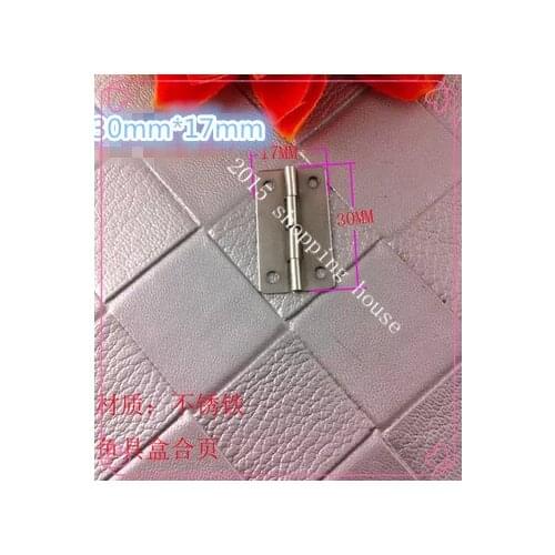 Furniture / cabinet / box small hinge for wooden hinges 30mm*17mm stainless steel hinges