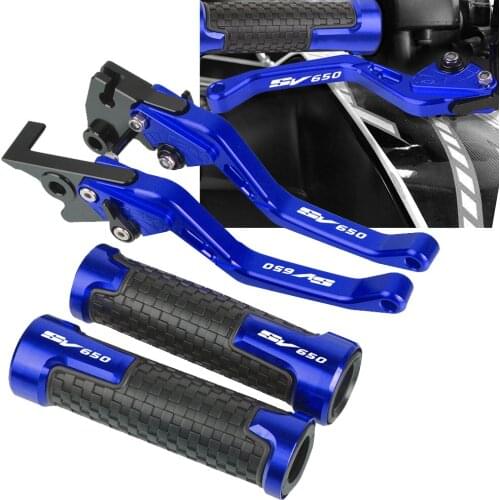 Motorcycle Handle bar grips Brake Clutch Lever For SUZUKI SV650 SV 650 1999-2012 2000 2001 2002 2003 2004 2005 2006 2007 2008