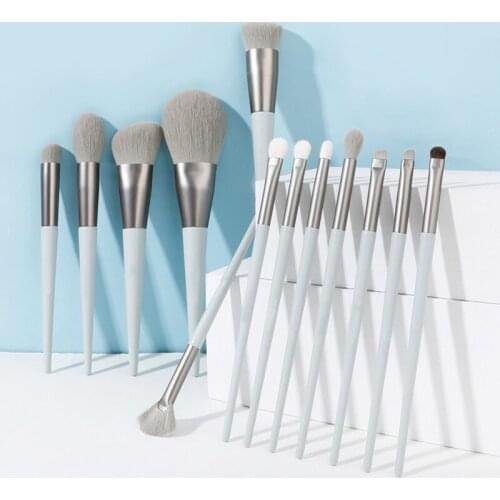 13Pcs Face Mix Eye Makeup Brush Set High Quality Blush Foundation Brush Pinceaux de maquillage Beginner Makeup
