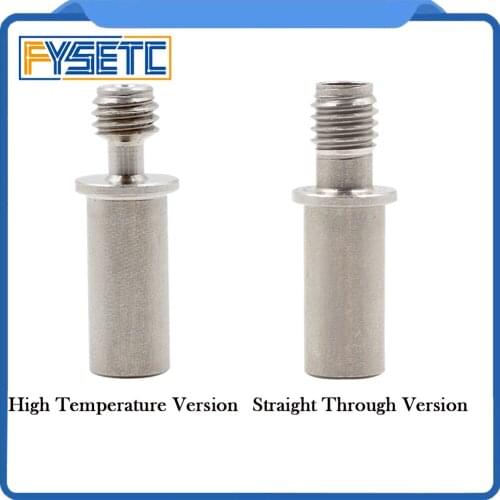 5pcs Hexagonal V6 Hotend Dedicated Throat Straight Through Version / High Temperature Version 1.75mm Heat For 3D Printer Parts