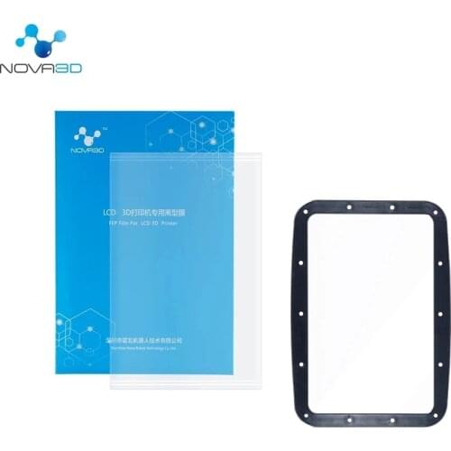 NOVA3D FEP Film Set 180x126mm Fep Sheets 0.15-0.2mm For NOVA3D Elfin Bene4 with 2 pieces same shipping fee