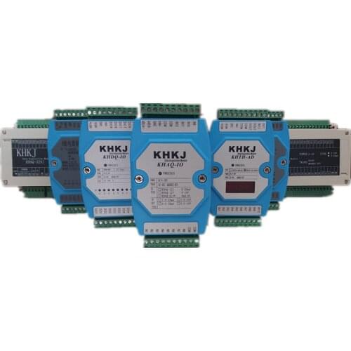 New High precision analog acquisition module 4-20mA 0-10V standard modbus protocol, RS485