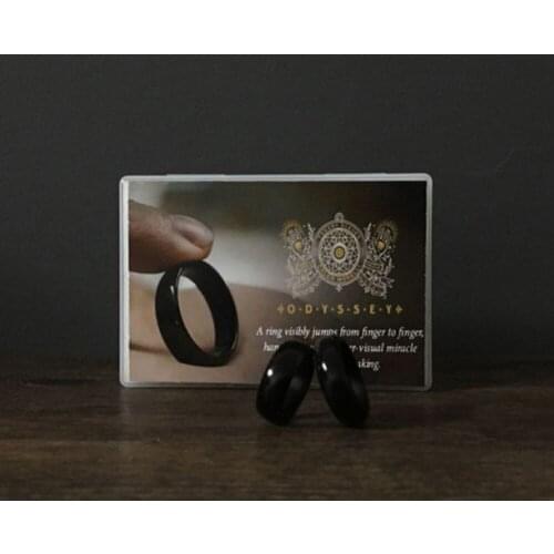 Odyssey Ring Magic Tricks Close Up Street Magia Illusion Gimmick Props Ring Transfer Jumps From Finger to Finger Magica Magician