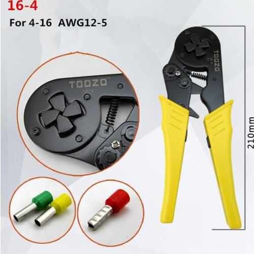 HSC 16-4 SELF-ADJUSTABLE CRIMPING PLIER 4-16mm2 terminals crimping tools multi tool AWG12-5