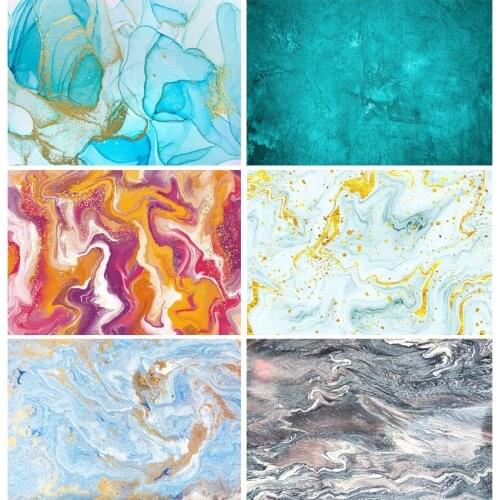 SHENGYONGBAO Marble Texture Backdrop Pattern Abstract Gradient Baby Portrait Photography Background Photo Studio 201122DPS-01