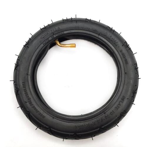8 inch tyre 8X1 1/4 Scooter Tire & Inner Tube Set Bent Valve Suits Bike Electric / Gas Scooter Tyre