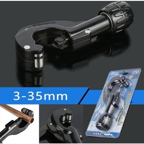 Sunshine New 3-35mm Tube Cutter Pipe Cutter Plumber Copper Steel Aluminum Deburring Tool