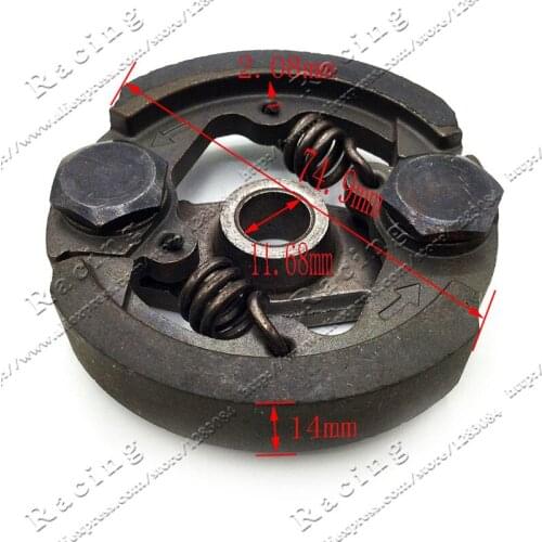 Racing Heavy Duty 2 Stroke Minimoto Clutch Pad For 43cc 47cc 49cc Engine Pocket Dirt Bike ATV Quad Crosser 4 Wheeler