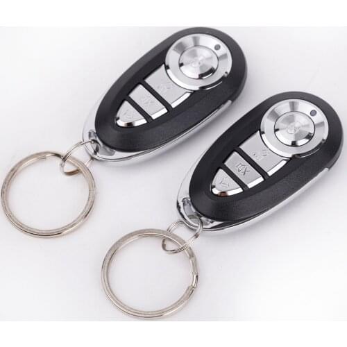 Universal Car 12V Alarm Remote Control Car Central Door Lock Auto Keyless Entry System Button Start Stop Keychain Central Kit
