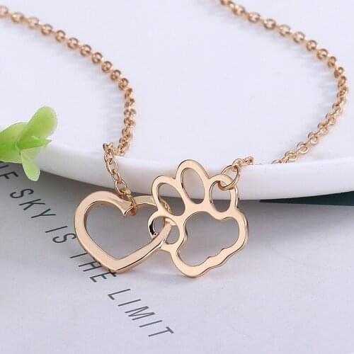 RONGQING 1pcs Pet Animal Dog necklace accessories necklace pendant animal necklace fashion jewelry women man girls 2018 new
