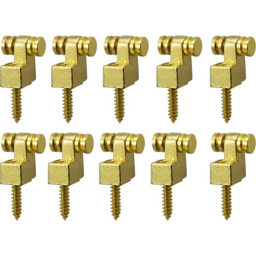 10pcs Roller String Trees Retainers with Screws for ST & TL Guitar Parts