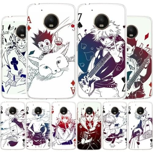 Anime Japan Hunter X Hunter Phone Case For Motorola Moto G9 G8 G7 G6 G5 E6 E5 Plus Play Power + One Action Macro Cover Coque She